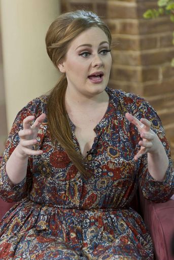 Adele dans l'émission britannique «This Morning» en 2011 