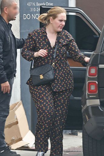 Adele dans les rues de Los Angeles en 2018