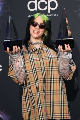 Billie Eilish aux American Music Awards à Los Angeles en novembre 2019