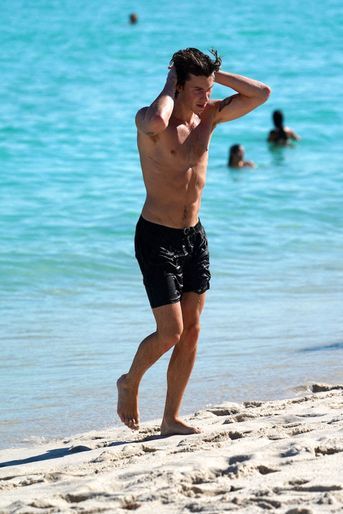 Shawn Mendes le 6 janvier 2022 à Miami. 
