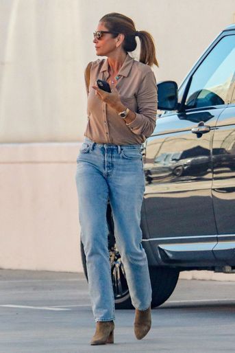 Cindy Crawford à Beverly Hills le 6 janvier 2022. 