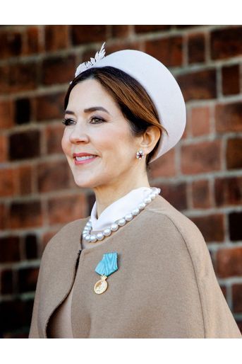 La princesse Mary de Danemark à Roskilde, le 14 janvier 2022