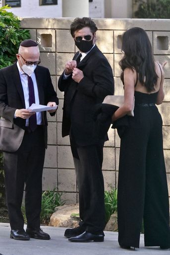 John Stamos aux obsèques de l&#039;acteur Bob Saget à Los Angeles, le 14 janvier 2022.