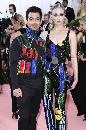 Joe Jonas et Sophie Turner en 2019 à New York. 