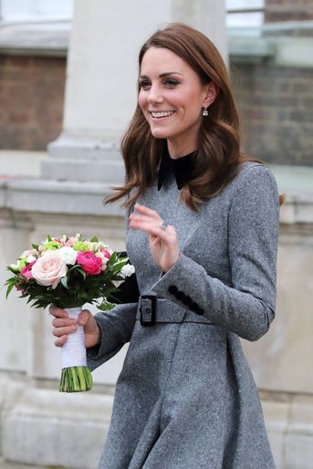 Kate Middleton lors d'une visite au Foundling Museum à Londres le 5 septembre 2018