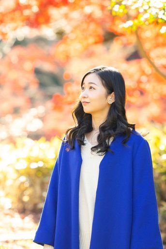 La princesse Kako du Japon à Tokyo, le 3 décembre 2021. L'un des portraits diffusés le 29 décembre 2021 pour son 27e anniversaire