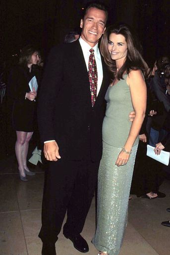 Arnold Schwarzenegger et Maria Shriver en 1998.