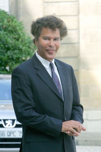 Igor Bogdanoff lors de sa remise de la Légion d'honneur, à l'Elysée, en 2006.