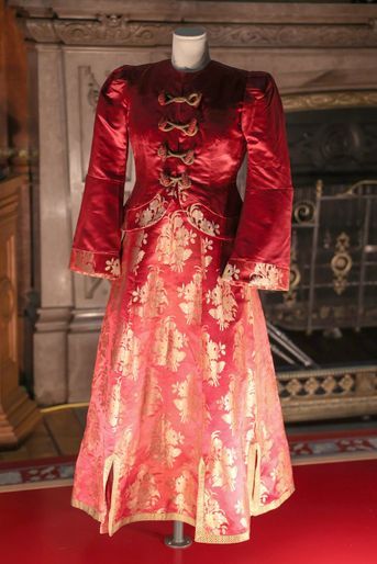 Costume de la princesse Margaret dans le rôle de la princesse Roxanna pour la pantomime "Aladdin", jouée au château de Windsor en décembre 1943