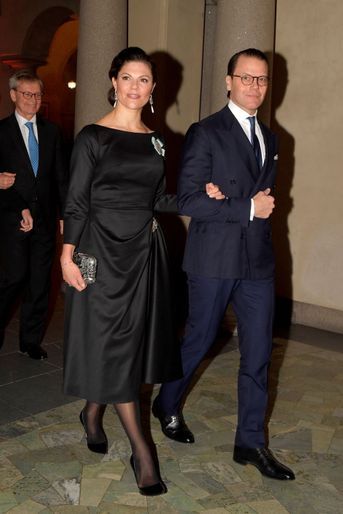 La princesse héritière Victoria de Suède et le prince Daniel à Stockholm, le 10 décembre 2021
