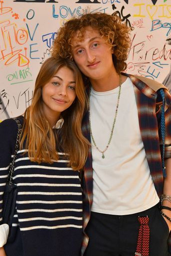 Stella Belmondo et Joalukas Noah à Paris le 8 décembre 2021
