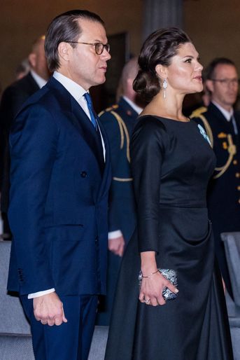 La princesse héritière Victoria et le prince Daniel à Stockholm, le 10 décembre 2021