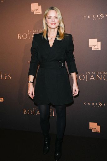 Virginie Efira à l'avant-première du film «En Attendant Bojangles» le 16 décembre 2021 à Paris. 