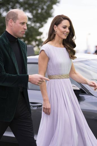 Le prince William et Kate Middleton au Earthshot Prize, le 17 octobre 2021.