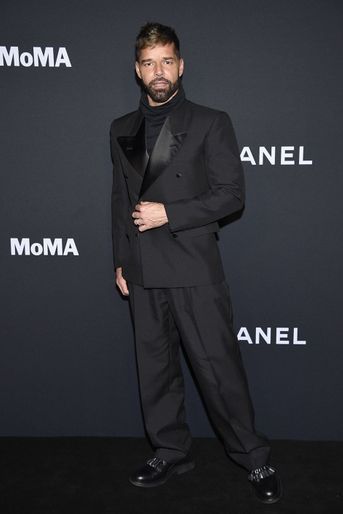 Ricky Martin au gala du MoMA Film Benefit à New York le 14 décembre 2021