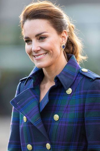 Kate Middleton à Edimbourg pour assister à la projection de «Cruella» le 26 mai 2021.