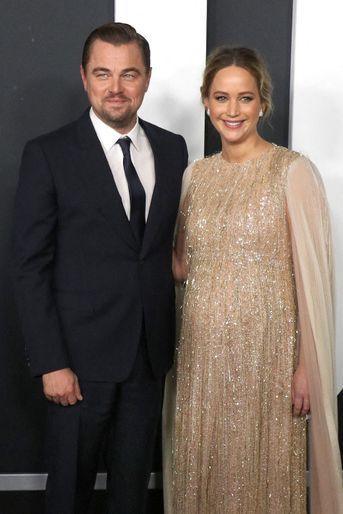 Jennifer Lawrence et Leonardo DiCaprio à l&#039;avant-première de «Don’t Look Up» le 5 décembre 2021 à New York. 