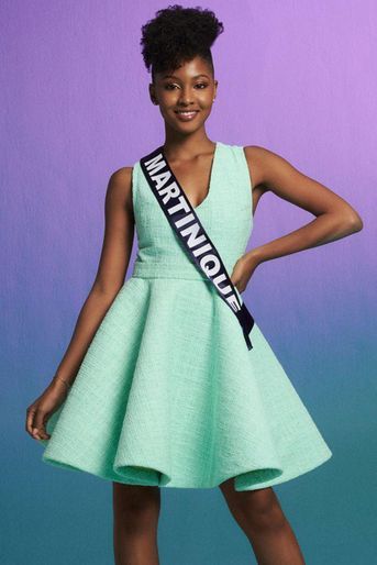 Miss Martinique Floriane Bascou, 19 ans