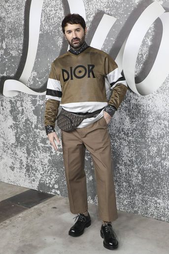 Nicolas Moury au défilé Dior homme automne-hiver 2022 à Londres le 9 décembre 2021