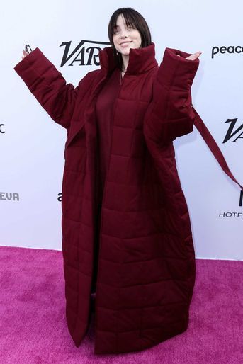 Billie Eilish, à la soirée du Variety Music Hitmakers Brunch, à Los Angeles, le 4 décembre 2021.