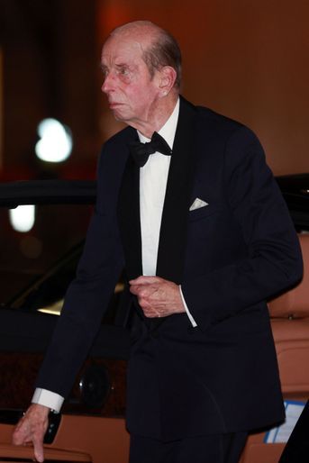 Le duc Edward de Kent à Londres, le 24 novembre 2021