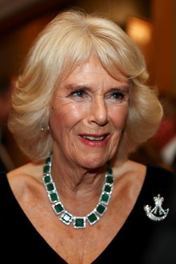 Le collier de la duchesse de Cornouailles Camilla à Londres, le 24 novembre 2021