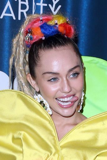 Miley Cyrus à la 4ème soirée caritative annuelle «Variety Show» à Hollywood le 17 octobre 2015.