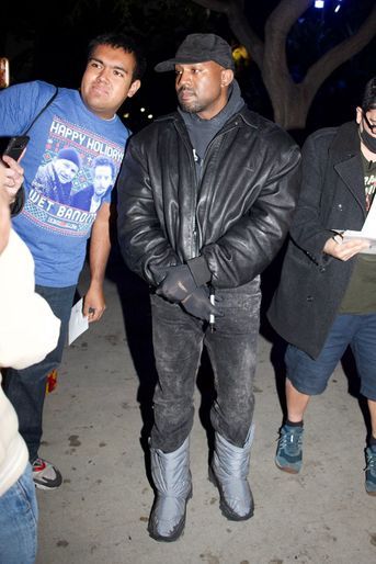 Kanye West à Los Angeles le 27 novembre 2021