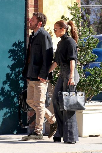 Ben Affleck et Jennifer Lopez à Los Angeles le 27 novembre 2021