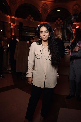 Hafsia Herzi lors d'un événement pour la maison Pomellato à la galerie Colbert à Paris le 1er décembre 2021 