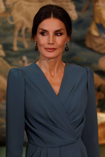 La reine Letizia d'Espagne à Stockholm, le 25 novembre 2021