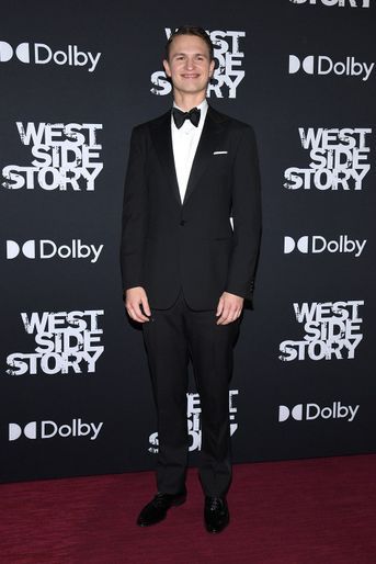 Ansel Elgort à l'avant-première du film «West Side Story» à New York le 29 novembre 2021