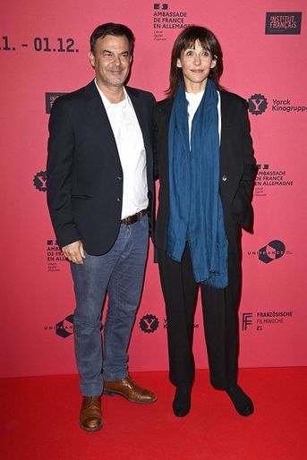François Ozon et Sophie Marceau lors de la 21ème édition de la Semaine du film français à Berlin le 25 novembre 2021