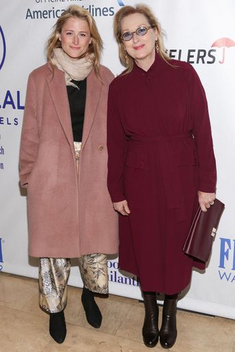 Mamie Gummer et Meryl Streep à New York le 20 novembre 2015.
