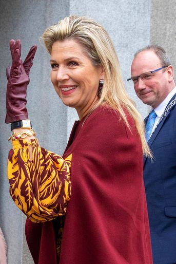 La reine Maxima des Pays-Bas, le 16 novembre 2021 à Radio Kootwijk