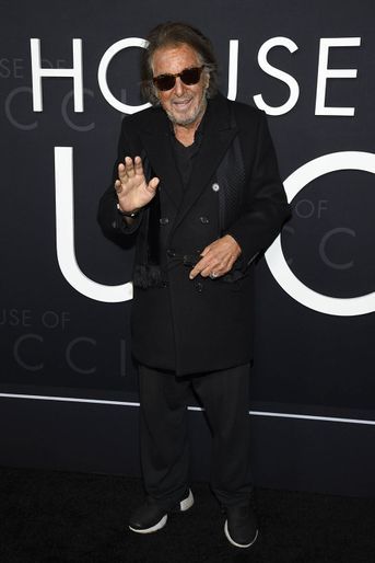 Al Pacino à l'avant-première du film «House of Gucci» à New York le 16 novembre 2021