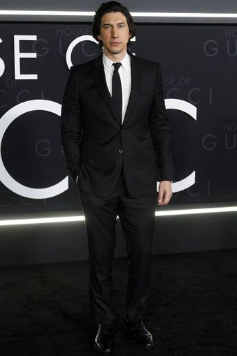 Adam Driver lors de l'avant-première du film «House of Gucci» à Los Angeles le 18 novembre 2021. 
