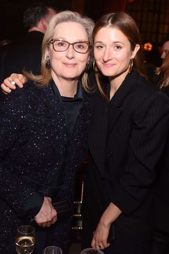 Meryl Streep et Grace Gummer lors d'un gala à New York le 9 janvier 2018. 