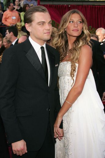 Leonardo DiCaprio et Gisele Bündchen en 2005.