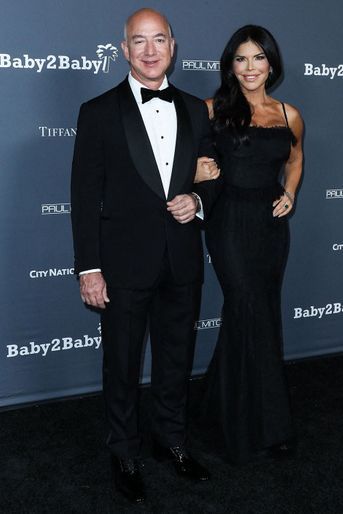 Jeff Bezos et Lauren Sanchez au gala Baby2Baby à Los Angeles le 13 novembre 2021