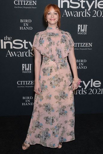 Christina Hendricks aux InStyle Awards à Los Angeles le 15 novembre 2021