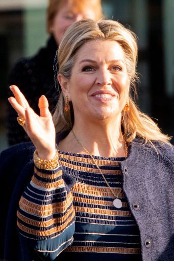 La reine Maxima des Pays-Bas à Oslo, le 10 novembre 2021
