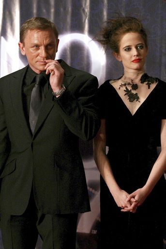 Daniel Craig et Eva Green pour la promotion de «Casino Royale» en Chine, à Pékin, en janvier 2007
