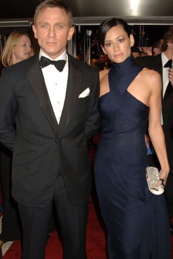 Daniel Craig et sa compagne d&#039;alors Satsuki Mitchell à la première de «Casino Royale» à Londres en novembre 2006