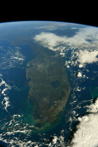 La Floride, où les astronautes vont amerrir. 