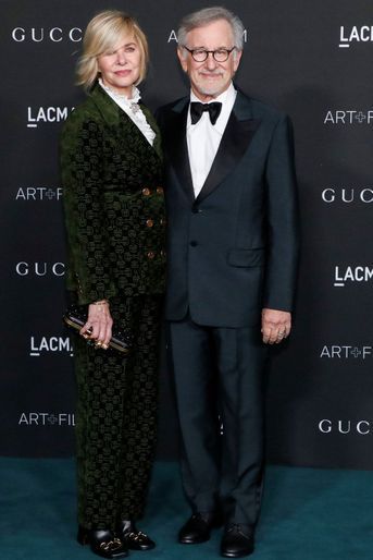 Kate Capshaw et Steven Spielberg au gala LACMA Art+Film à Los Angeles, le 6 novembre 2021.