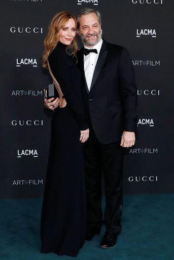 Leslie Mann et Judd Apatow au gala LACMA Art+Film à Los Angeles, le 6 novembre 2021.