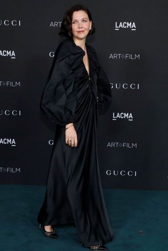 Maggie Gyllenhaal au gala LACMA Art+Film à Los Angeles, le 6 novembre 2021.
