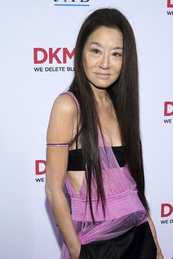Vera Wang au dîner de gala du 30e anniversaire de l'association DKMS à New York le 28 octobre 2021