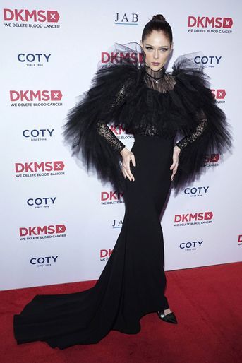 Coco Rocha au dîner de gala du 30e anniversaire de l'association DKMS à New York le 28 octobre 2021